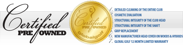 Certified Pre-Owned clubs from Global Golf