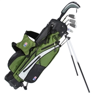 US KIDS 57-39 Green Ultralight Stand Club Set Golf Club