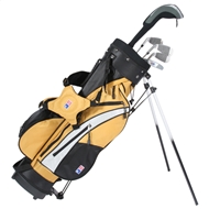 US KIDS 63-43 Gold Ultralight Stand Club Set Golf Club