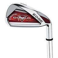 The Callaway Diablo Edge irons are constructed of stainless steel and feature a lower, deeper center of gravity, making the sweet spot more accessible for playe