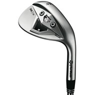 The Taylor Made TP xFT wedge allows the player to have fresh grooves, no matter how long the wedge is played. It features an exchangeable face insert that is pr