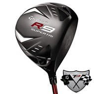 The Taylor Made R9 SuperTri TP driver features a 460cc titanium head with both FCT (Flight Control Technology) and MWT (Movable Weight Technology. FCT and MWT c