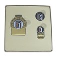 Ahead PGA TOUR Money Clip/Hat Clip/Ball Marker Kit Combo Set Accessories