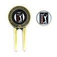 Ahead PGA TOUR Divot Tool/Ball Marker Kit