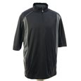 Greg Norman Textured Color Block Weatherknit Outerwear Apparel
